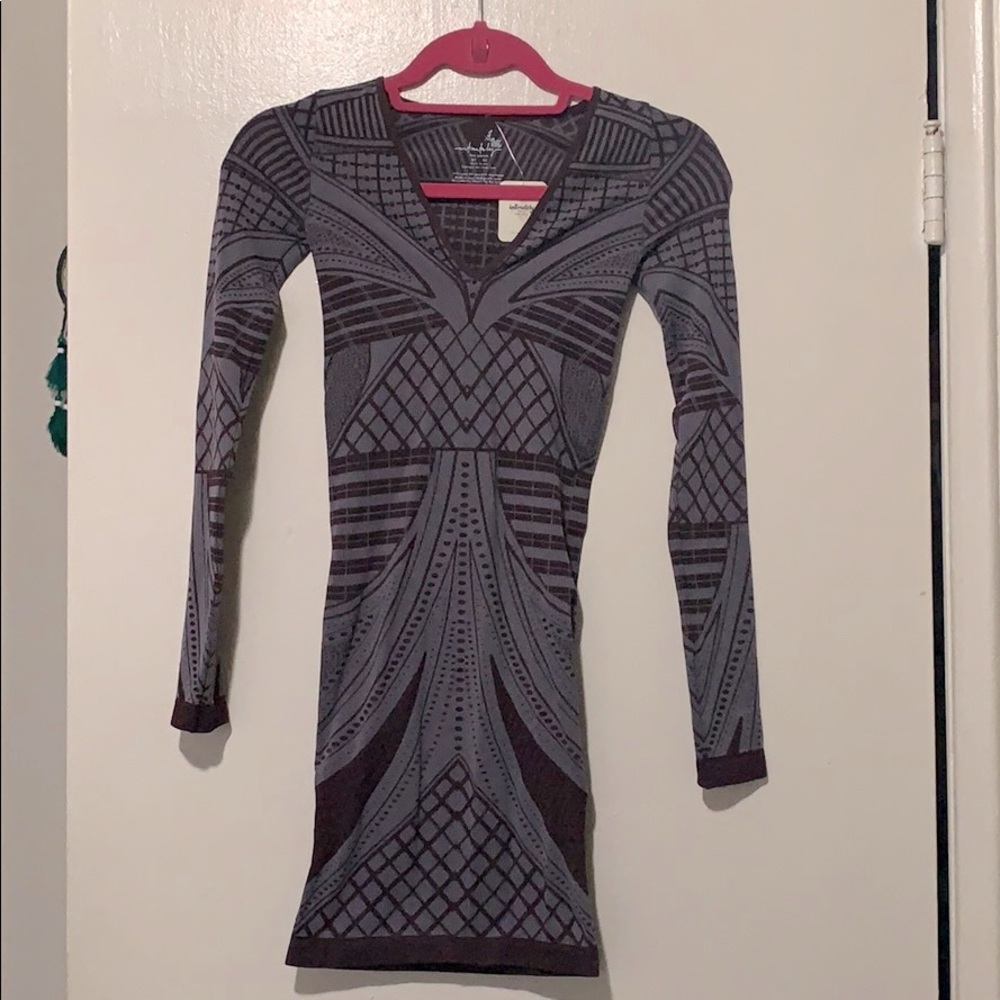 Sexy patterned cocktail/party dress